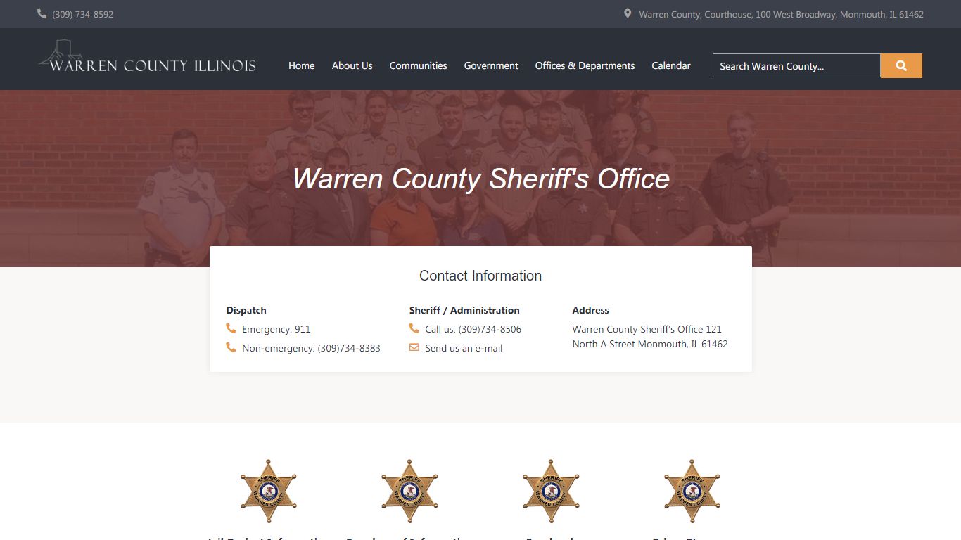 Warren County Sheriff's Office - Warren County IL